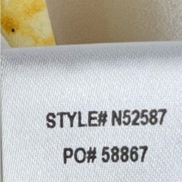 Lulus French Countryside White and Yellow Floral Print High-Low Dress S - Picture 12 of 13